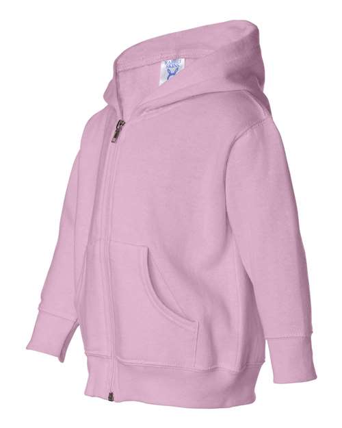 Rabbit Skins Toddler's Full-Zip Fleece Hooded Sweatshirt Youth Apparel Infant & Toddler