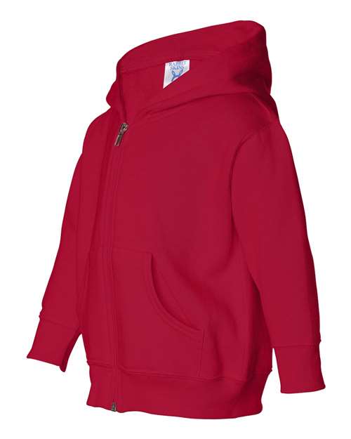 Rabbit Skins Toddler's Full-Zip Fleece Hooded Sweatshirt Youth Apparel Infant & Toddler