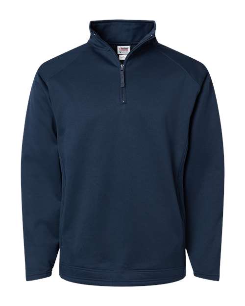 Badger Performance Fleece Quarter-Zip Pullover Mens Apparel Sweatshirts & Fleece