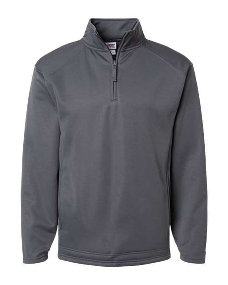 Badger Performance Fleece Quarter-Zip Pullover Mens Apparel Sweatshirts & Fleece
