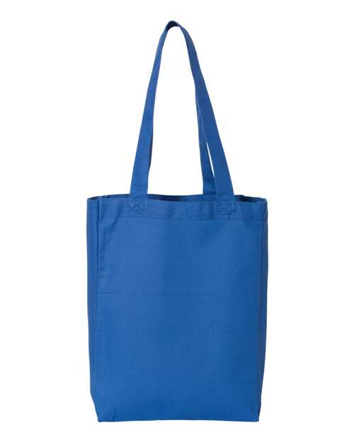 Q-Tees 12L Gussetted Shopping Bag Unisex Accessories Bags & Backpacks