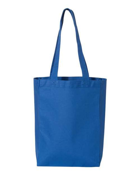 Q-Tees 12L Gussetted Shopping Bag Unisex Accessories Bags & Backpacks
