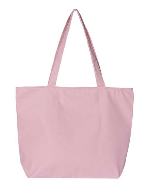Q-Tees 25L Zippered Tote Unisex Accessories Bags & Backpacks