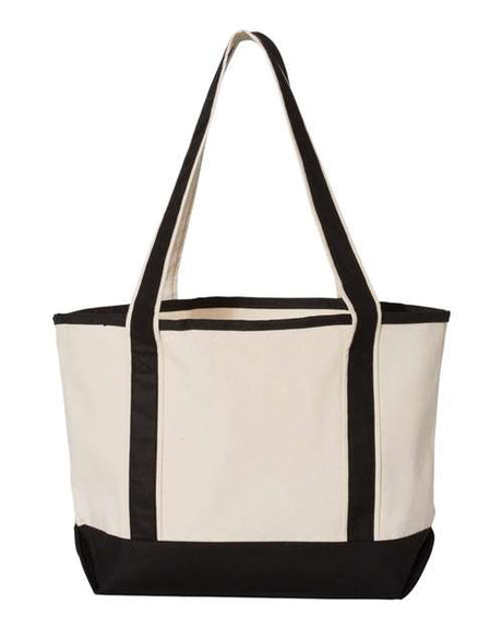 Q-Tees 20L Small Deluxe Tote Unisex Accessories Bags & Backpacks