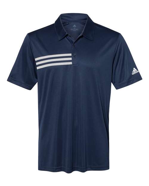 adidas Men's 3-Stripes Chest Polo Mens Apparel Shirts & Tops