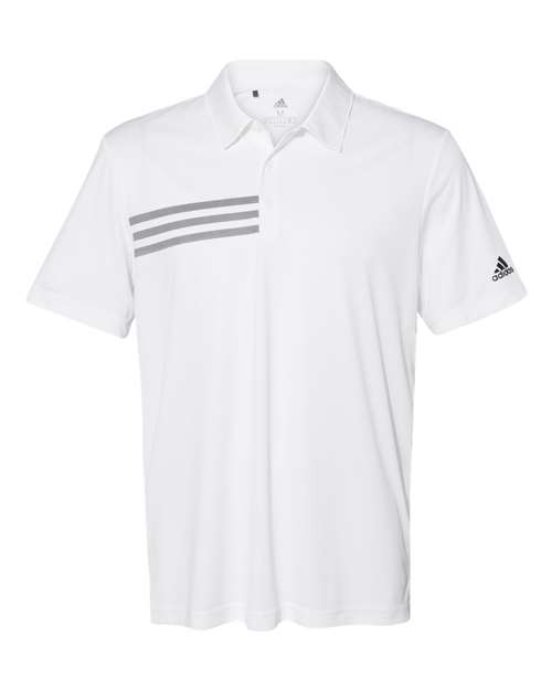 adidas Men's 3-Stripes Chest Polo Mens Apparel Shirts & Tops