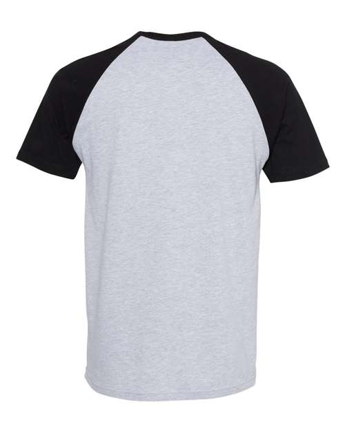 Next Level Men's Fine Jersey Short Sleeve Raglan Tee Mens Apparel Shirts & Tops