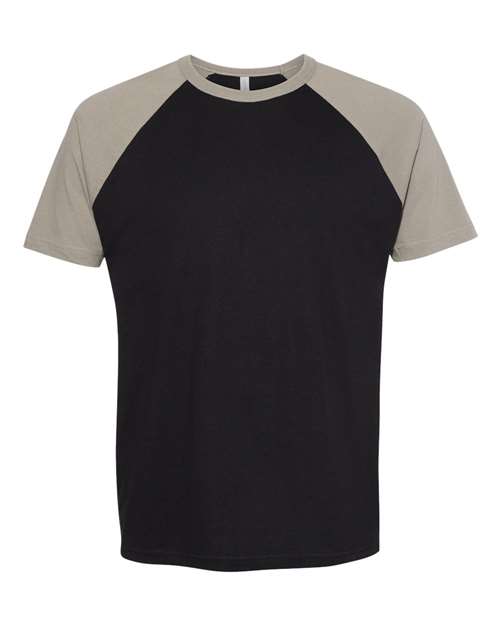 Next Level Men's Fine Jersey Short Sleeve Raglan Tee Mens Apparel Shirts & Tops
