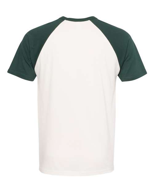 Next Level Men's Fine Jersey Short Sleeve Raglan Tee Mens Apparel Shirts & Tops