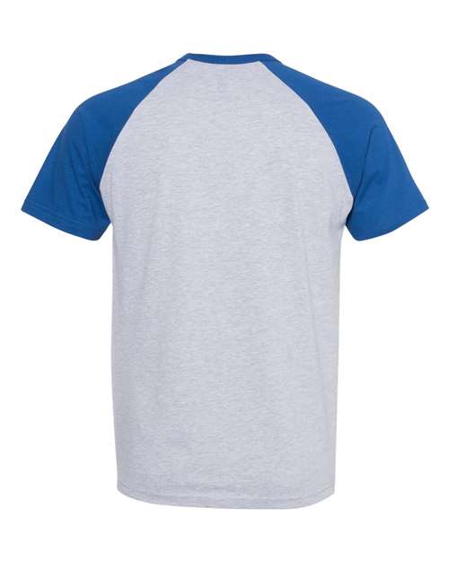 Next Level Men's Fine Jersey Short Sleeve Raglan Tee Mens Apparel Shirts & Tops
