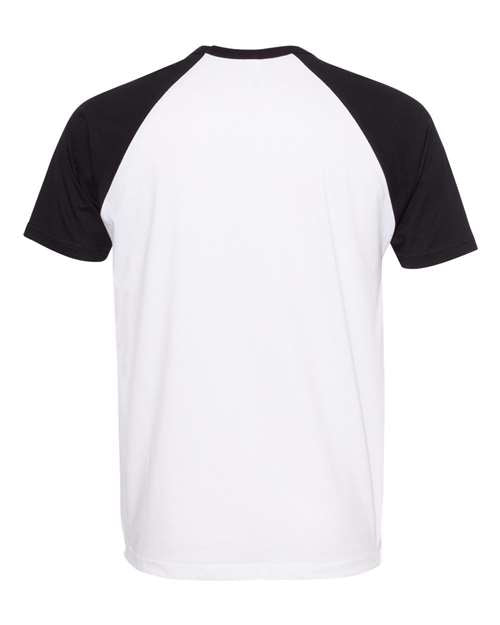 Next Level Men's Fine Jersey Short Sleeve Raglan Tee Mens Apparel Shirts & Tops