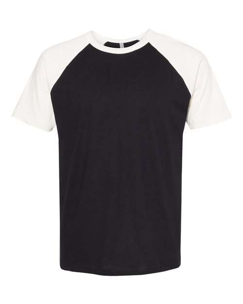 Next Level Men's Fine Jersey Short Sleeve Raglan Tee Mens Apparel Shirts & Tops