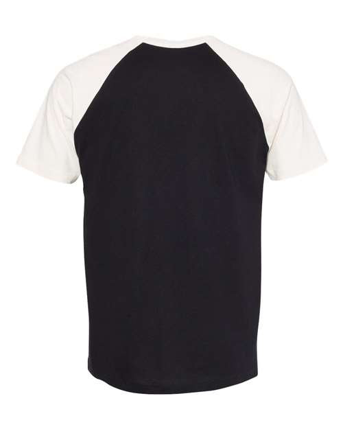Next Level Men's Fine Jersey Short Sleeve Raglan Tee Mens Apparel Shirts & Tops