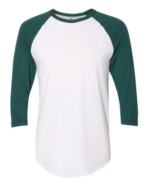 American Apparel Men's 50/50 Raglan Three-Quarter Sleeve Tee Mens Apparel Shirts & Tops