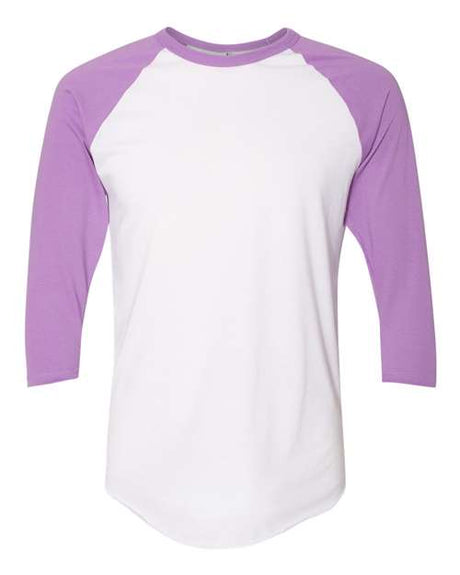 American Apparel Men's 50/50 Raglan Three-Quarter Sleeve Tee Mens Apparel Shirts & Tops