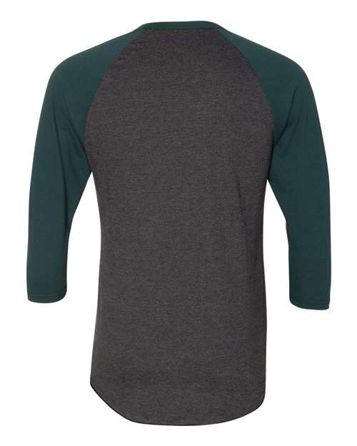 American Apparel Men's 50/50 Raglan Three-Quarter Sleeve Tee Mens Apparel Shirts & Tops