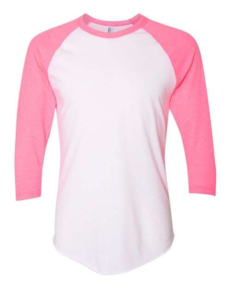 American Apparel Men's 50/50 Raglan Three-Quarter Sleeve Tee Mens Apparel Shirts & Tops