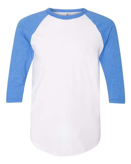 American Apparel Men's 50/50 Raglan Three-Quarter Sleeve Tee Mens Apparel Shirts & Tops