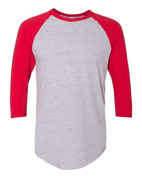American Apparel Men's 50/50 Raglan Three-Quarter Sleeve Tee Mens Apparel Shirts & Tops
