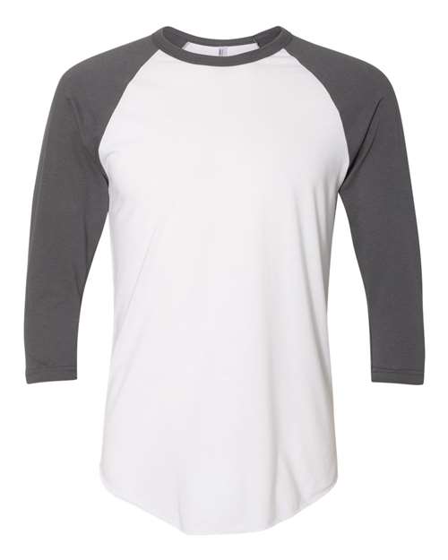 American Apparel Men's 50/50 Raglan Three-Quarter Sleeve Tee Mens Apparel Shirts & Tops