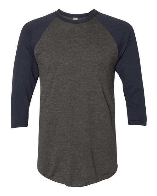 American Apparel Men's 50/50 Raglan Three-Quarter Sleeve Tee Mens Apparel Shirts & Tops