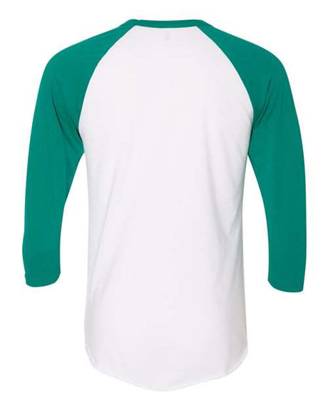 American Apparel Men's 50/50 Raglan Three-Quarter Sleeve Tee Mens Apparel Shirts & Tops