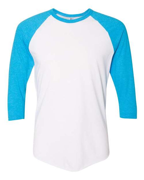 American Apparel Men's 50/50 Raglan Three-Quarter Sleeve Tee Mens Apparel Shirts & Tops