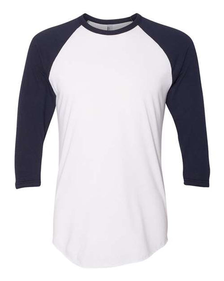 American Apparel Men's 50/50 Raglan Three-Quarter Sleeve Tee Mens Apparel Shirts & Tops