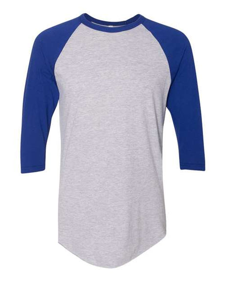 American Apparel Men's 50/50 Raglan Three-Quarter Sleeve Tee Mens Apparel Shirts & Tops
