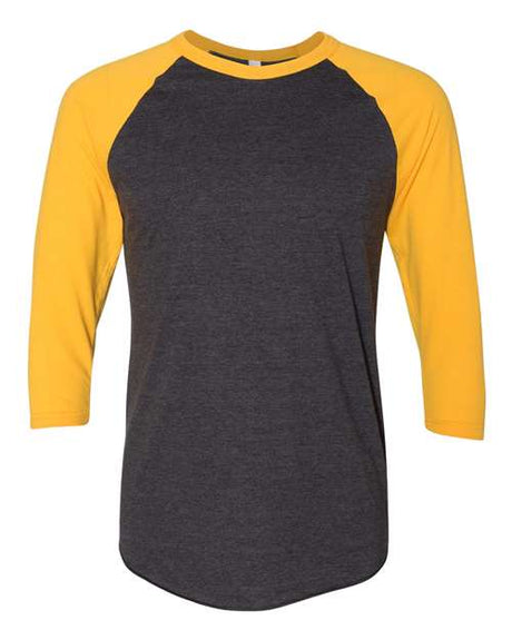 American Apparel Men's 50/50 Raglan Three-Quarter Sleeve Tee Mens Apparel Shirts & Tops