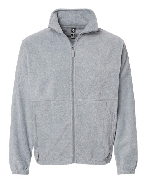 Burnside Polar Men's Fleece Full-Zip Jacket Mens Apparel Sweatshirts & Fleece
