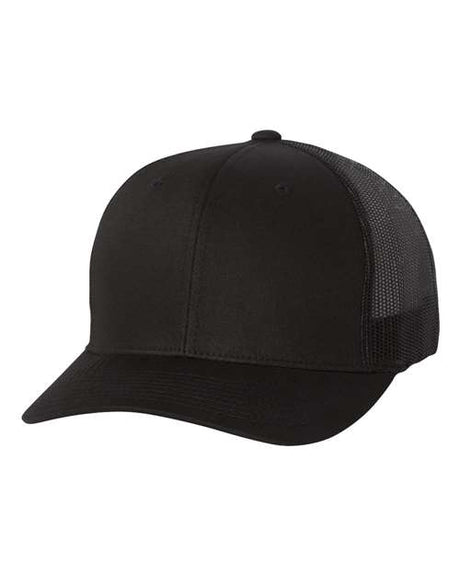 YP Classics Six-Panel Retro Trucker Cap Unisex Accessories Hats & Caps