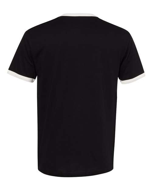 Next Level Unisex Fine Jersey Ringer Mens Apparel Shirts & Tops