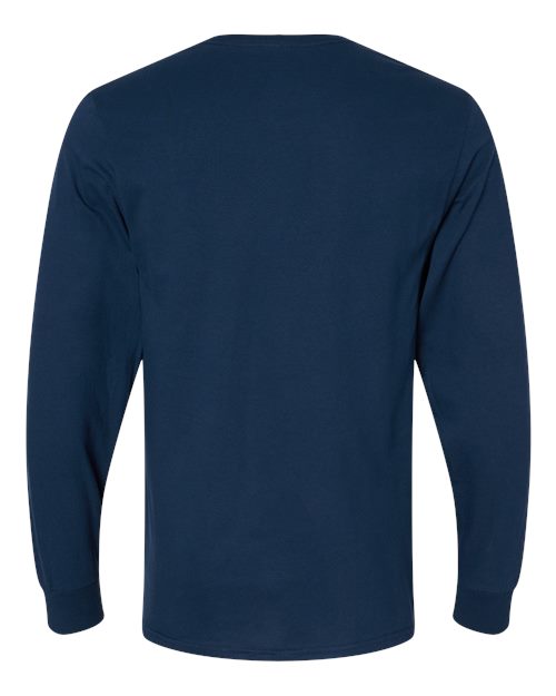 Russell Team Men's Cotton Classic Long Sleeve Tee Mens Apparel Shirts & Tops