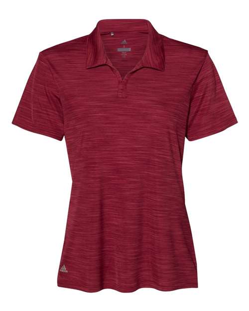 Adidas Women's M'elange Polo Womens Apparel Shirts & Tops