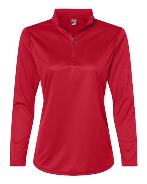 C2 Sport 5602 Women's Quarter-Zip Pullover Womens Apparel Sweatshirts & Fleece