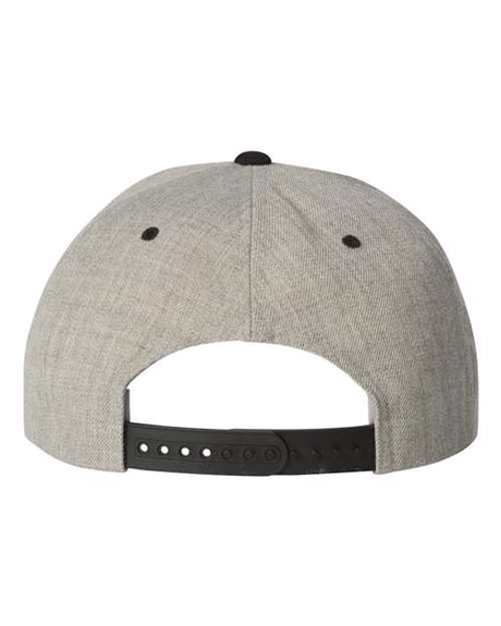 YP Classics Flat Bill Snapback Cap Unisex Accessories Hats & Caps