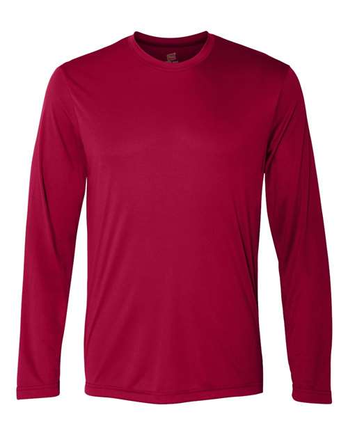 Hanes Men's Cool DRI Long Sleeve Performance T-Shirt Mens Apparel Shirts & Tops