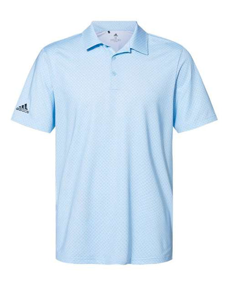 adidas Men's Diamond Dot Print Polo Mens Apparel Shirts & Tops