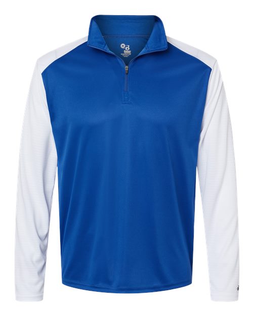Badger Men's Breakout Quarter-Zip Pullover Mens Apparel Sweatshirts & Fleece