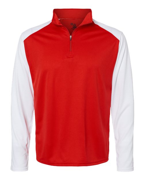 Badger Men's Breakout Quarter-Zip Pullover Mens Apparel Sweatshirts & Fleece