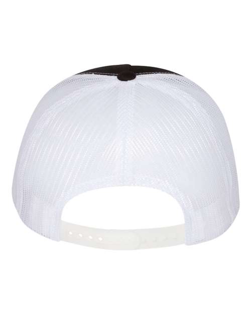 YP Classics Flat Bill Trucker Cap Unisex Accessories Hats & Caps