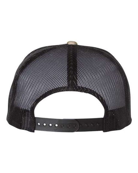 YP Classics Flat Bill Trucker Cap Unisex Accessories Hats & Caps