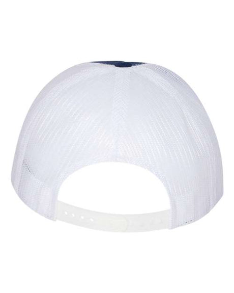 YP Classics Flat Bill Trucker Cap Unisex Accessories Hats & Caps