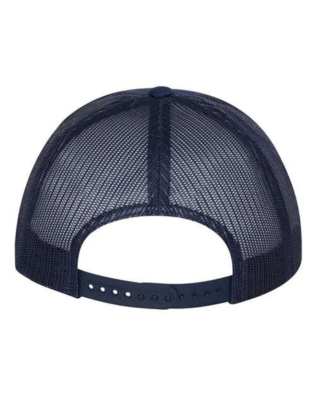 YP Classics Flat Bill Trucker Cap Unisex Accessories Hats & Caps