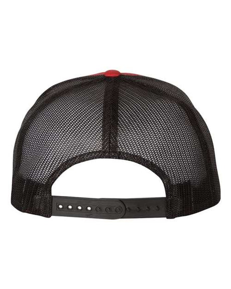 YP Classics Flat Bill Trucker Cap Unisex Accessories Hats & Caps