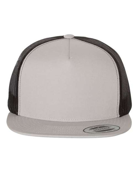 YP Classics Flat Bill Trucker Cap Unisex Accessories Hats & Caps