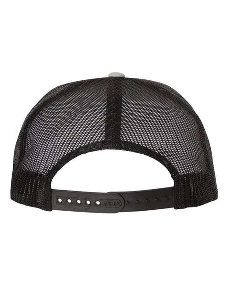 YP Classics Flat Bill Trucker Cap Unisex Accessories Hats & Caps