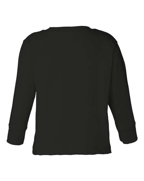 Rabbit Skins Toddler's Long Sleeve Cotton Jersey Tee Youth Apparel Infant & Toddler