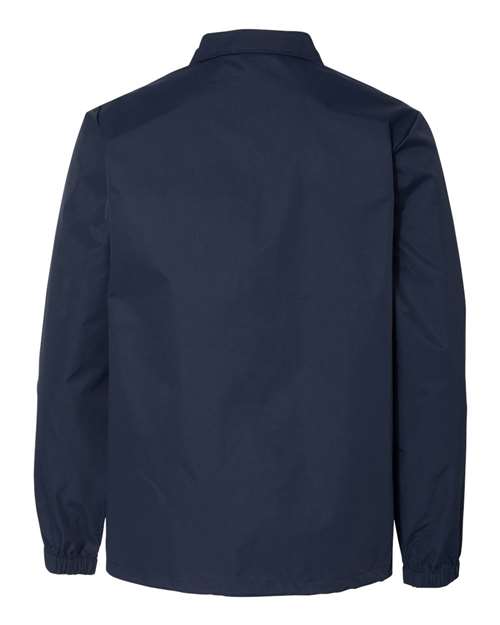 Independent Trading Co. Men's Water-Resistant Windbreaker Coach's Jacket Mens Apparel Jackets & Vests